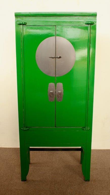 Green 2 Door Cabinet